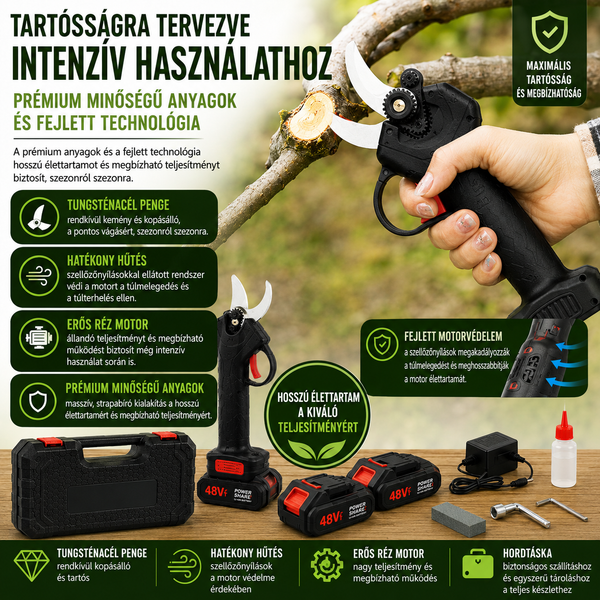 Pro Kertvágó Elektromos Olló