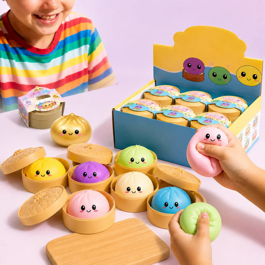 Mystery Squishy Dumpling Stresszoldó Játék – Gyűjtsd össze az összeset!
