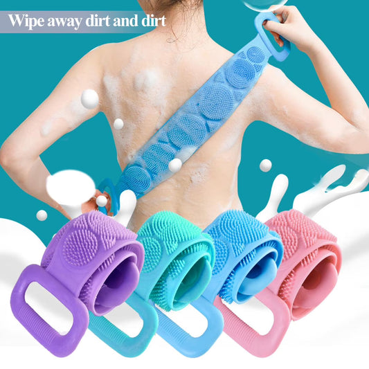 🛁 1+1 AJÁNDÉK – Szilikon Testmosó és Masszázskefe